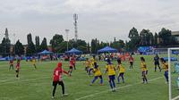 Pemain Timnas Indonesia Putri U-17 Cari Pengalaman Lewat Turnamen di Cimahi
